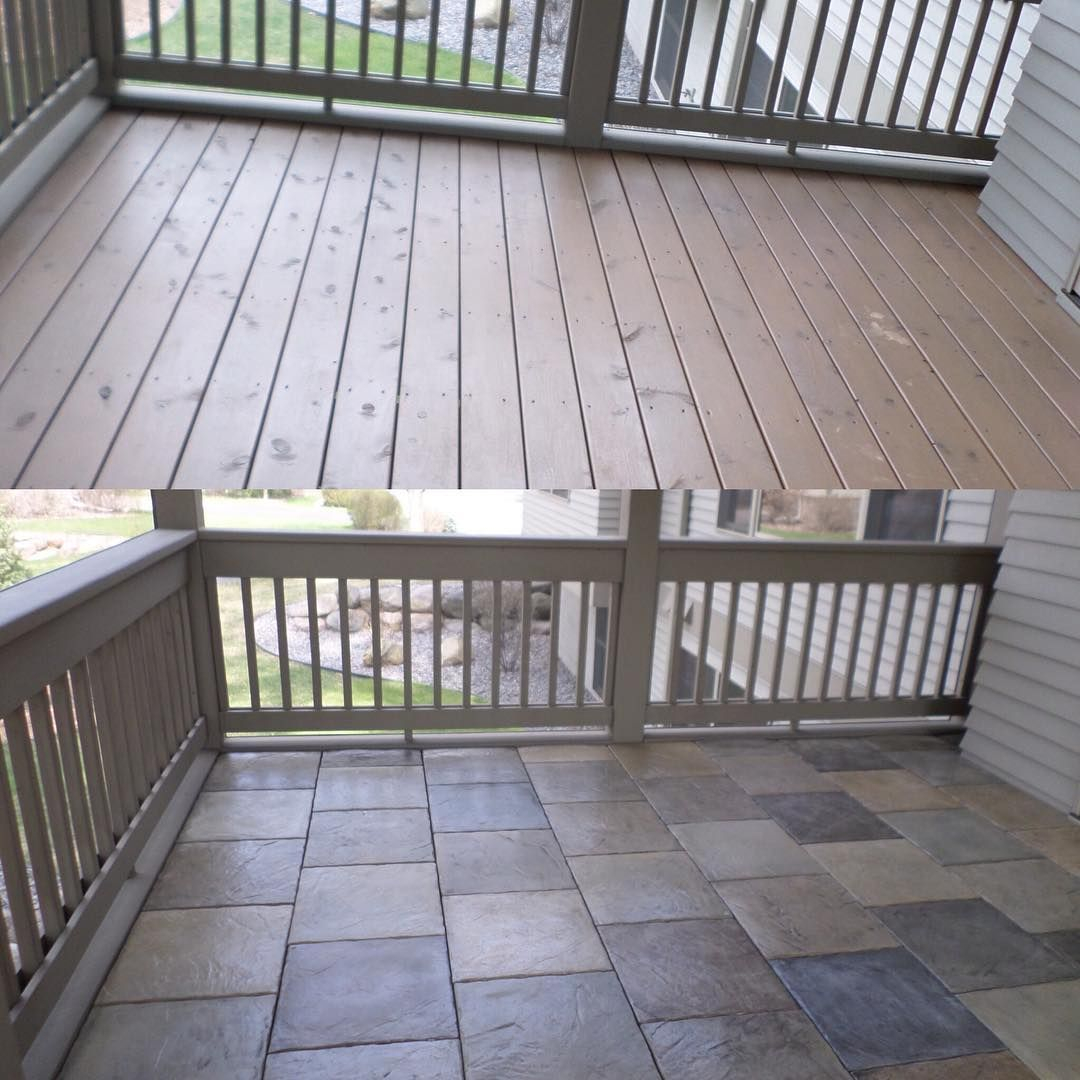 Want To Give Your Deck A Total Make Over Dektek Tiles Are A Classy within proportions 1080 X 1080