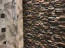 Waterproof Bathroom Wall Panels Design Wstone Brick Style in size 1200 X 1600