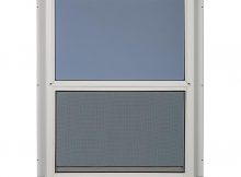 Weatherstar 32 In X 55 In 2 Track Storm Aluminum Window C2033255 within dimensions 1000 X 1000