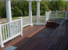 White Wood Deck Railing Ideas Stopqatarnow Design Popular Wood inside measurements 1024 X 768