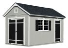 Wooden Backyard Shed For Storage Workshop 8x14 Montclair within sizing 1200 X 1200