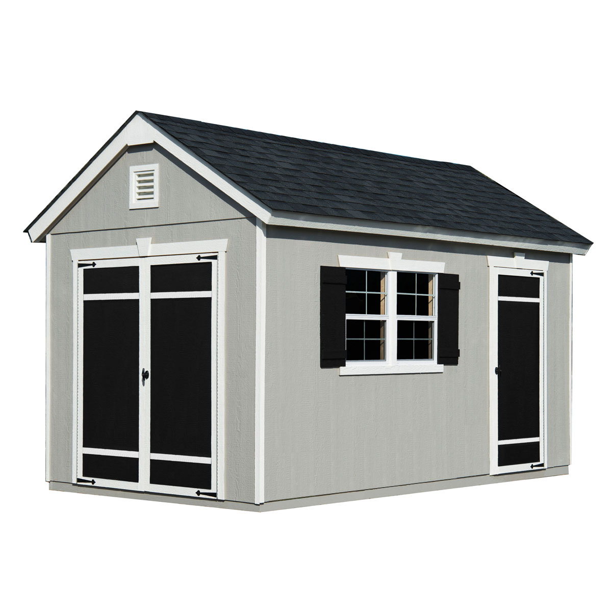 Wooden Backyard Shed For Storage Workshop 8x14 Montclair within sizing 1200 X 1200