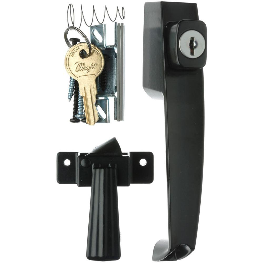 Wright Products 1 34 In Black Push Button Keyed Screen And Storm for sizing 1000 X 1000