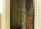 Wrought Iron Security Doors At San Diego With Elegant And Minimalist intended for dimensions 768 X 1024