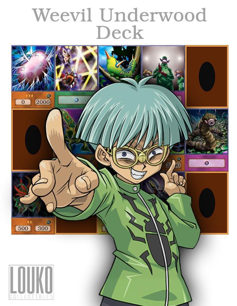 Yu Gi Oh Oricas Weevil Underwood Deck Free Shipping Etsy within measurements 794 X 1026